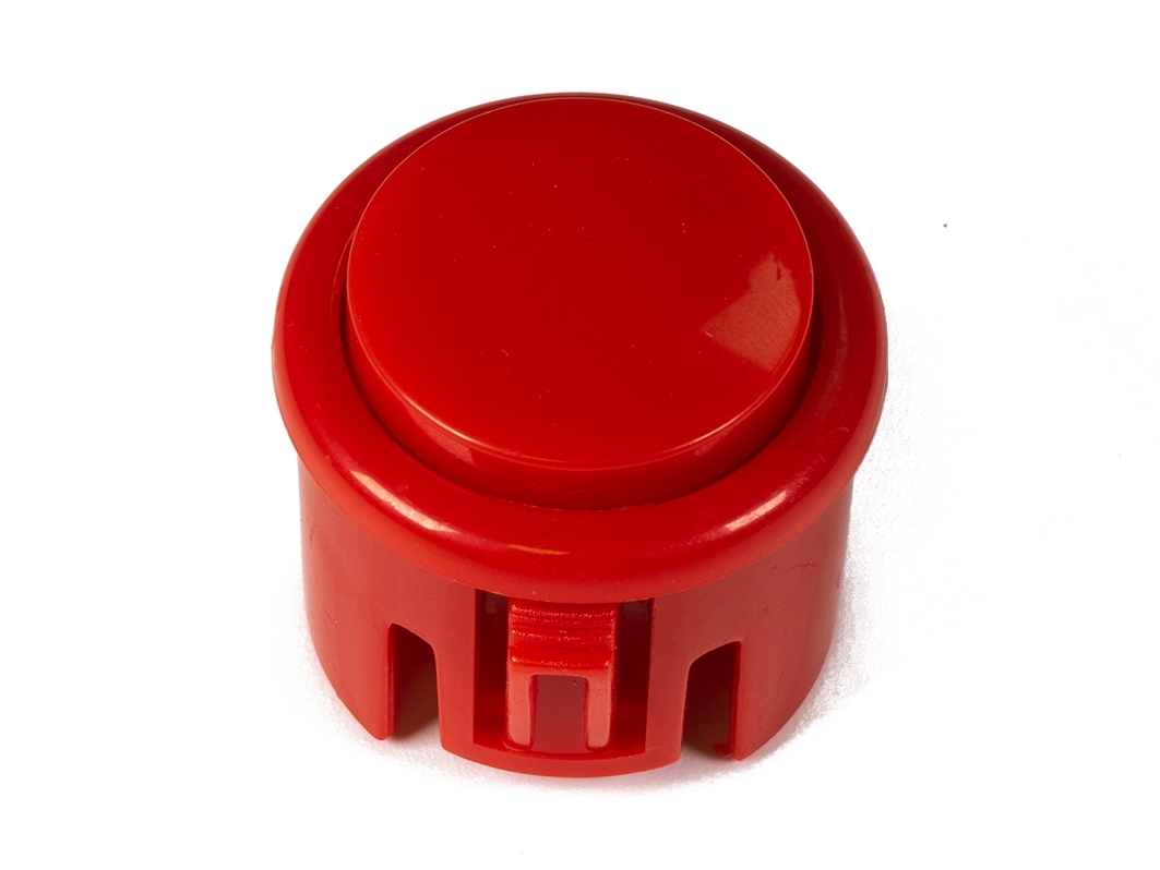  Кнопка аркадная 30мм, красная для Arduino ардуино