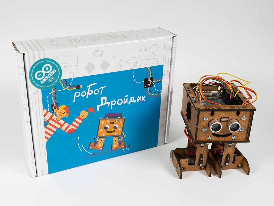  Образовательный набор - Робот «Дройдик»  для Arduino ардуино