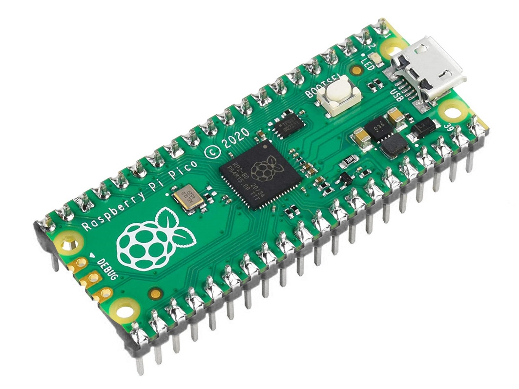  Контроллер Raspberry Pi Pico (с ногами) для Arduino ардуино