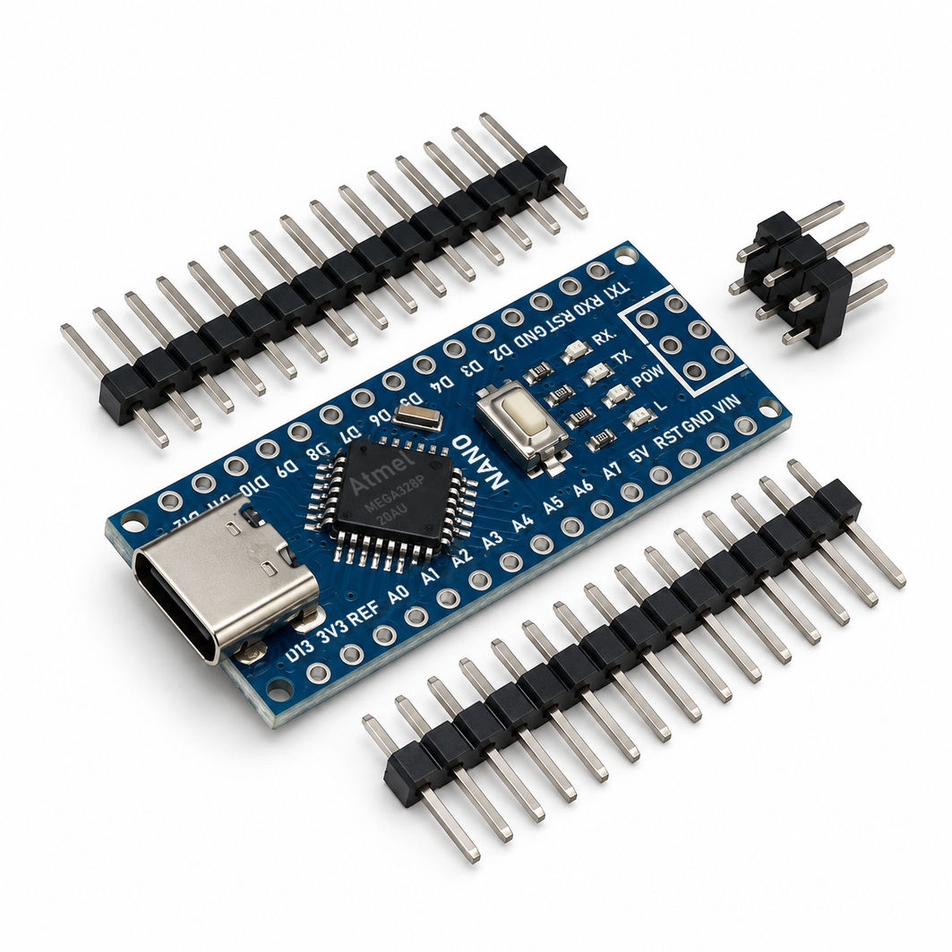  Arduino Nano (USB CH340 / Type-C / Без ног) для Arduino ардуино