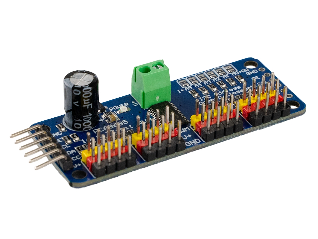 Драйвер на 16 сервоприводов PCA9685 для Arduino ардуино