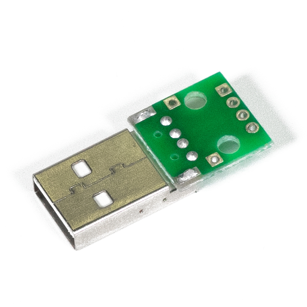  Вилка  USB-A для Arduino ардуино