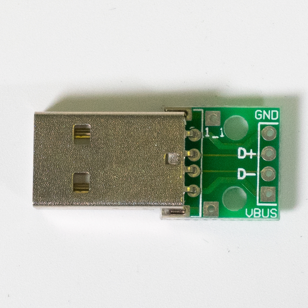  Вилка  USB-A для Arduino ардуино
