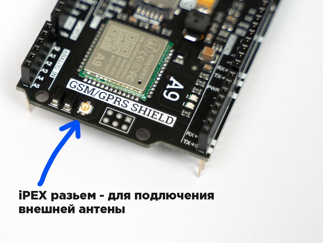 GSM/GPRS Shield A9 для Arduino ардуино