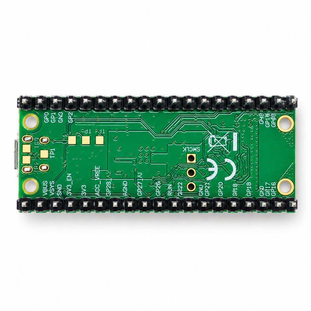 Контроллер Pico 2 W на RP2350, Wi-Fi / Bluetooth (С ногами, совместимая плата) для Arduino ардуино