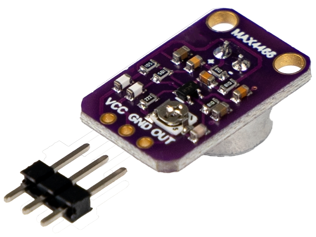  Датчик звука с усилителем MAX4466 для Arduino ардуино