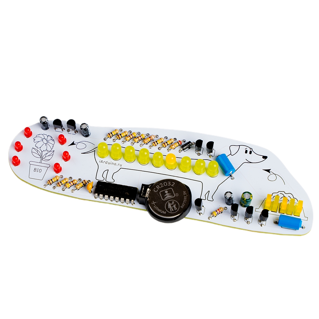  Набор для пайки — Техногаджет «Пёс на посту» для Arduino ардуино