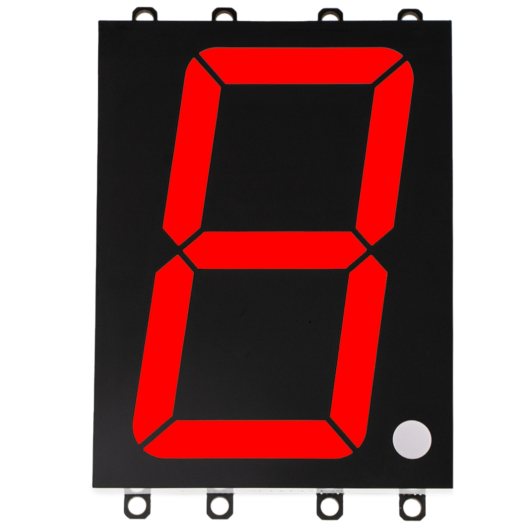  7-сегментный дисплей 86*65мм, красный  для Arduino ардуино