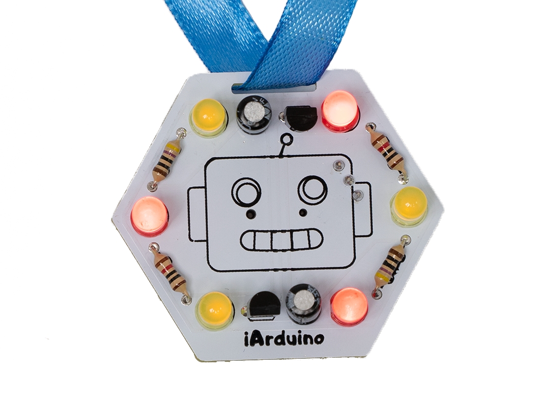  Техномедальон «Робот» - комплект для пайки для Arduino ардуино