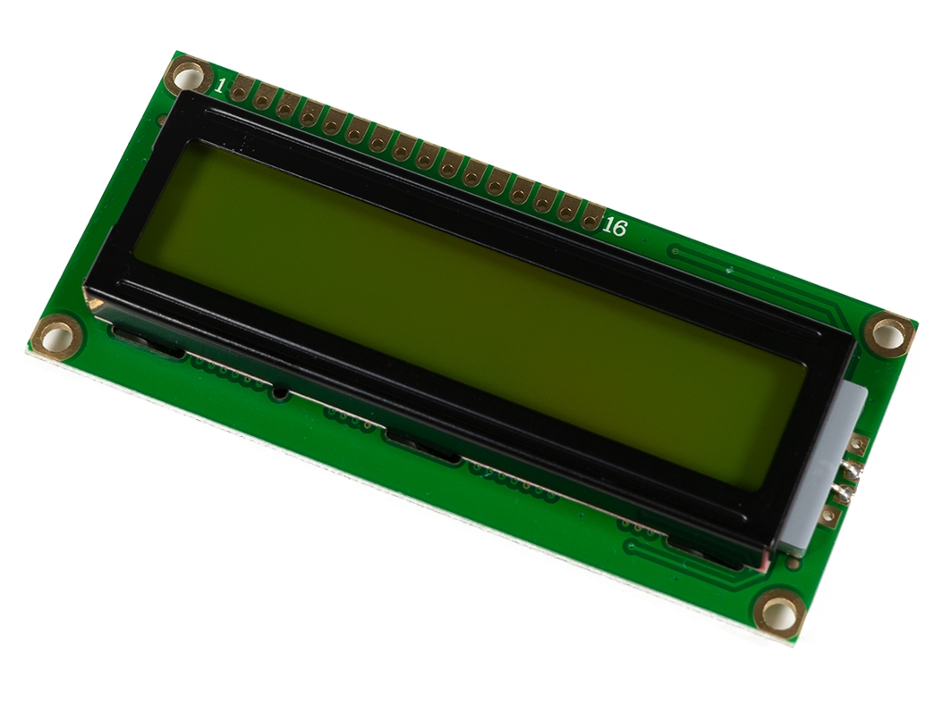  LCD1602 Символьный дисплей 16x2, зеленая подсветка для Arduino ардуино