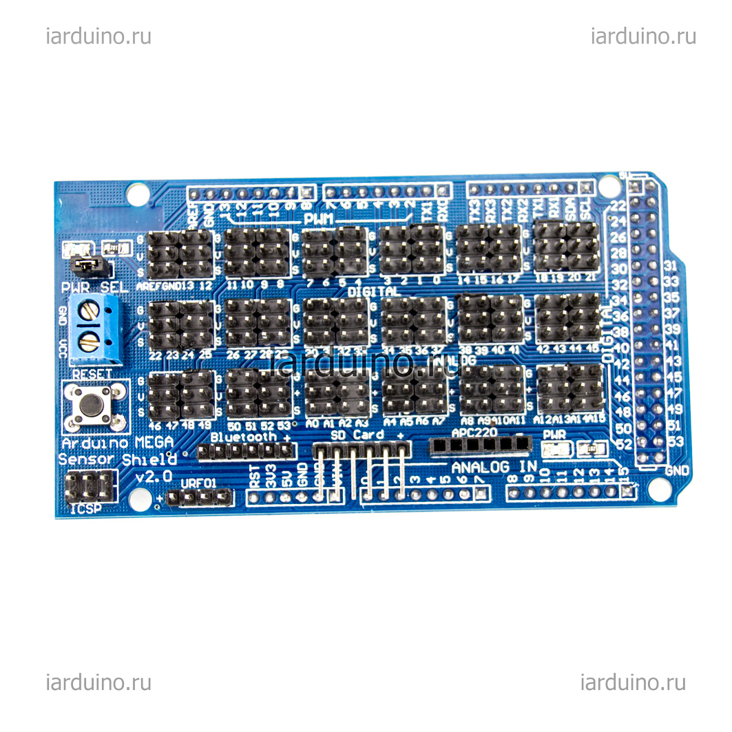  Mega Sensor Sheld  V2.0  для Arduino ардуино